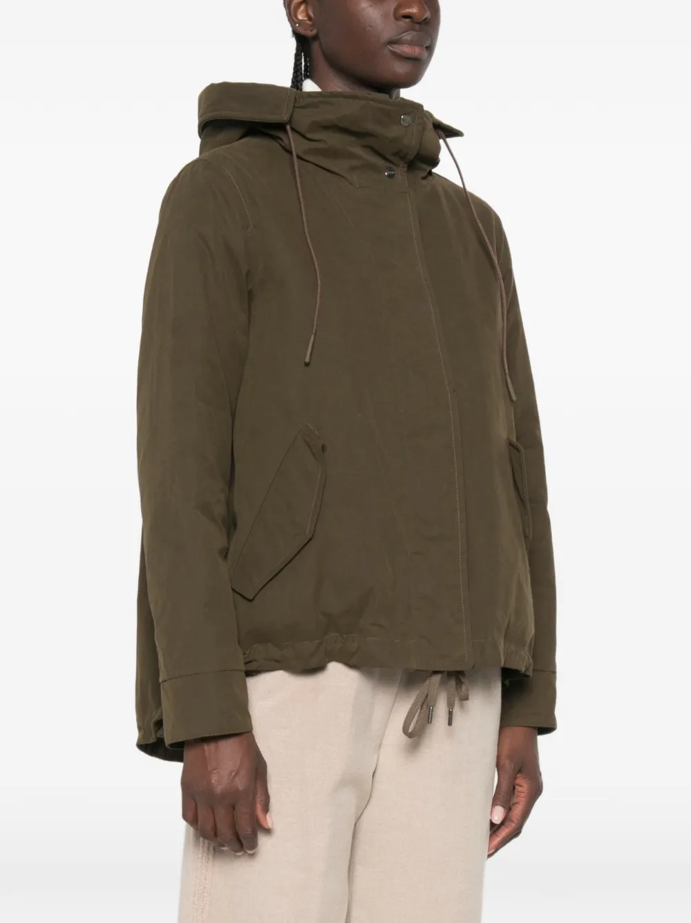 Herno Jack met capuchon Groen