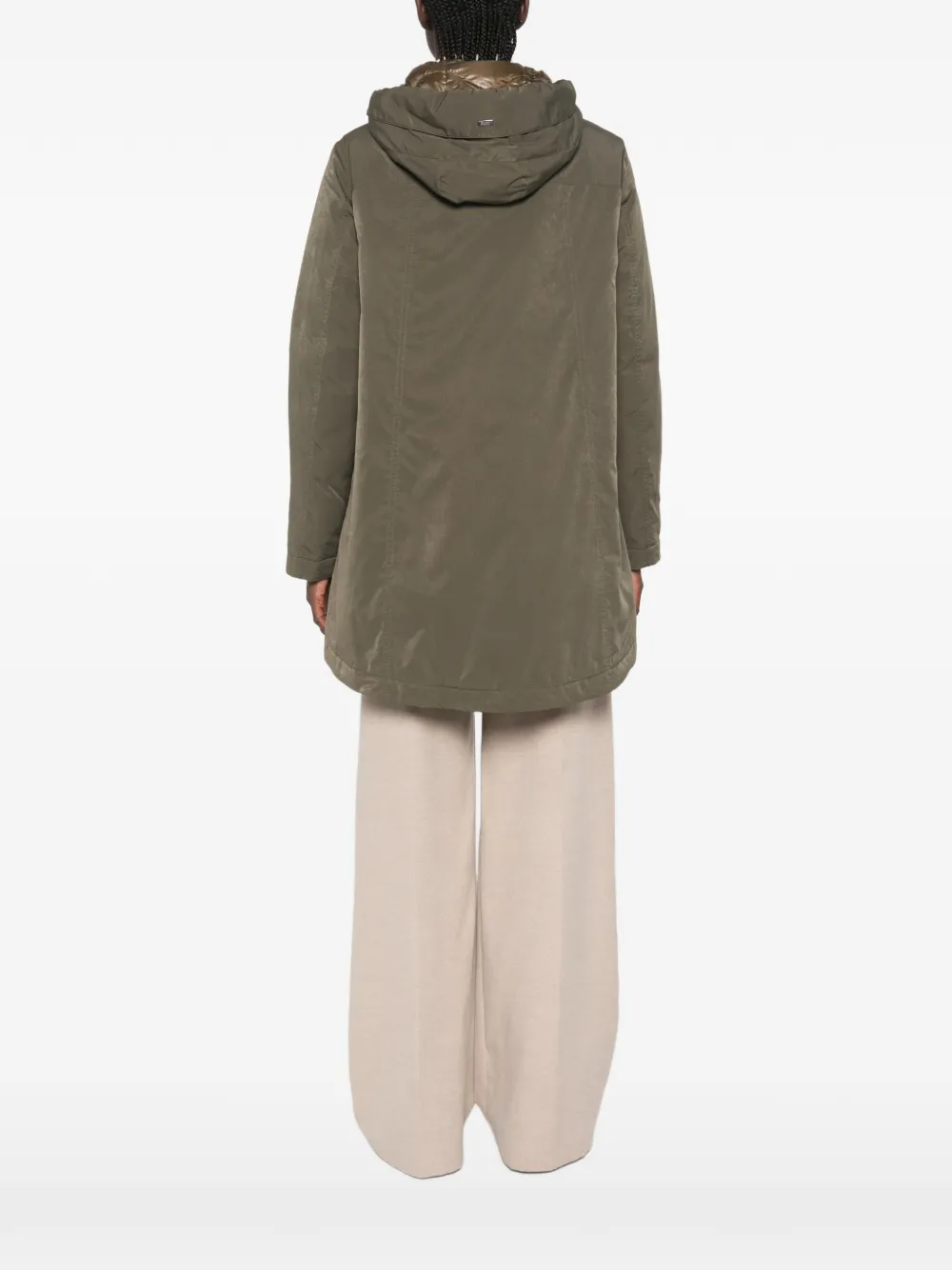Herno Ripstop parka met capuchon Groen