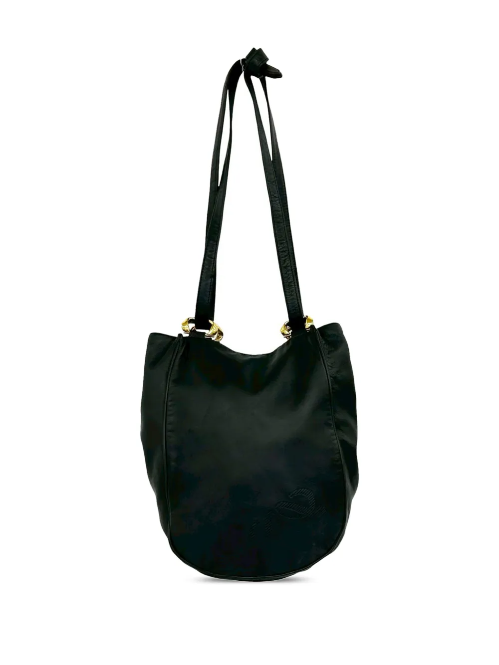 Loewe Pre-Owned Borsa tote Anagram in pelle 2010-2026 - Nero