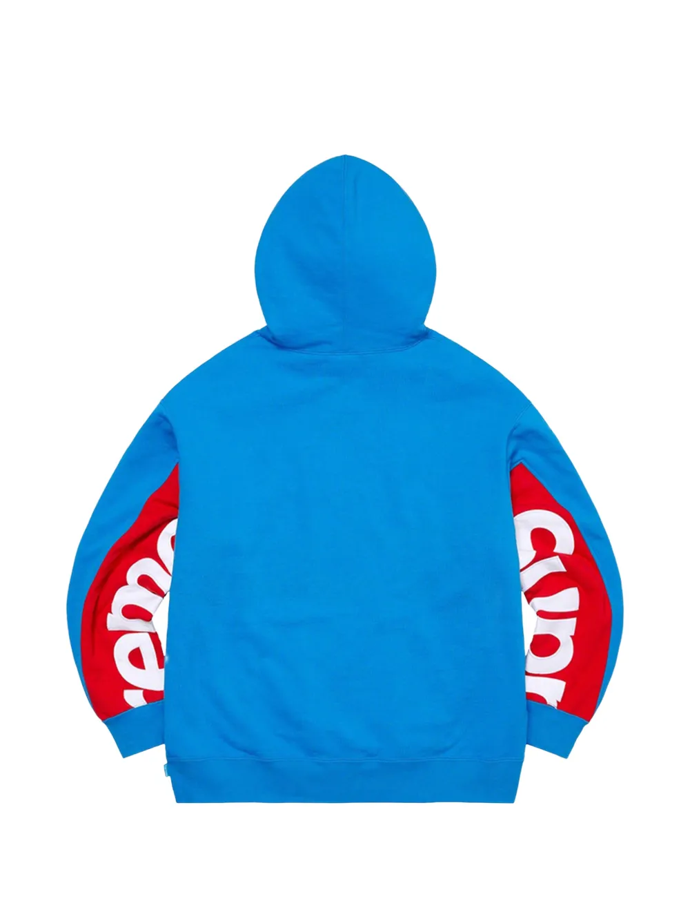 Supreme Hoodie met cropped vlak Blauw