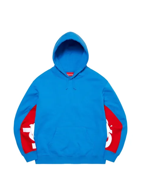 Supreme cropped-panel hoodie