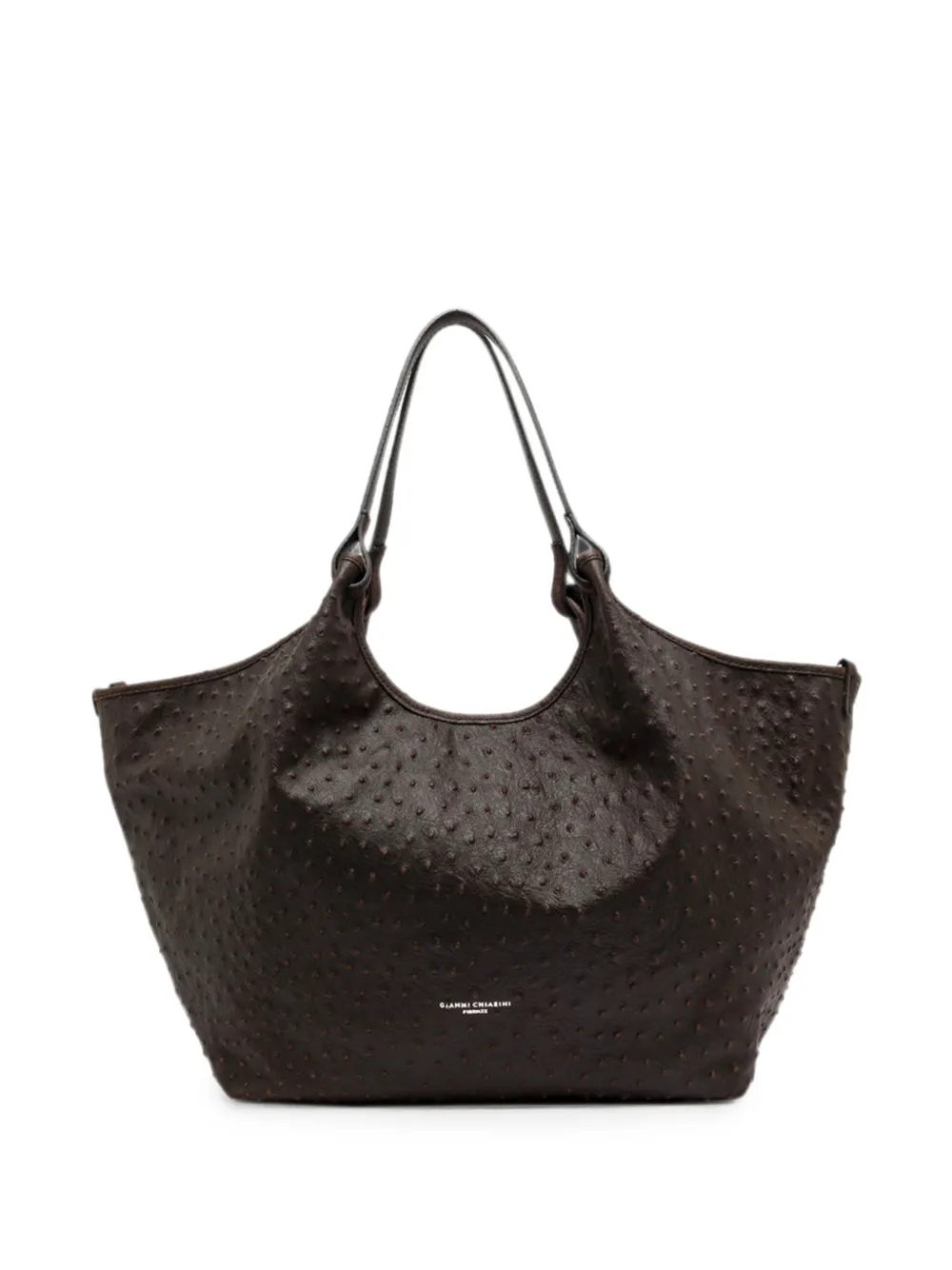 GIANNI CHIARINI leather shoulder bag - Marrone