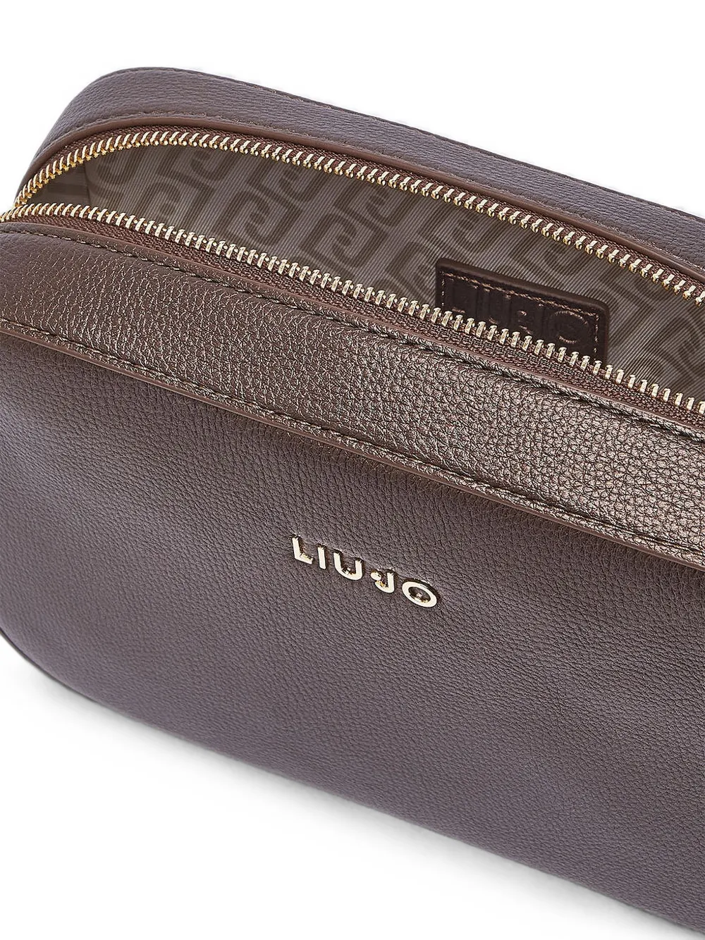 LIU JO Medium crossbodytas met logo-detail Bruin