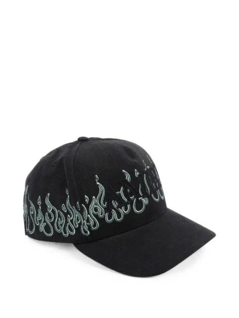 AMIRI flames-embroidered baseball cap