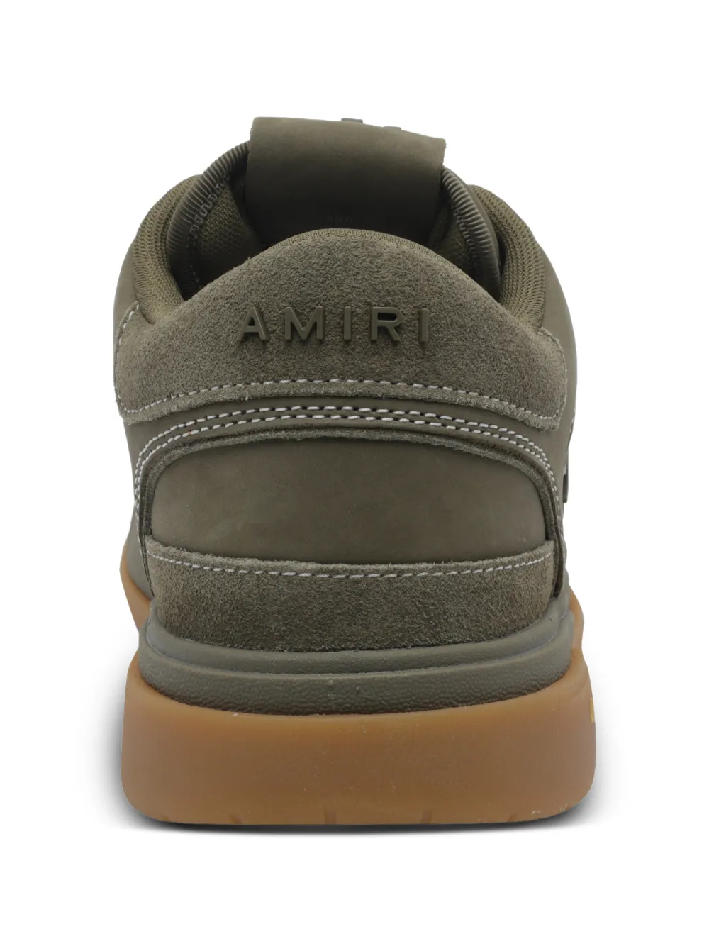AMIRI logo-appliqué sneakers Groen