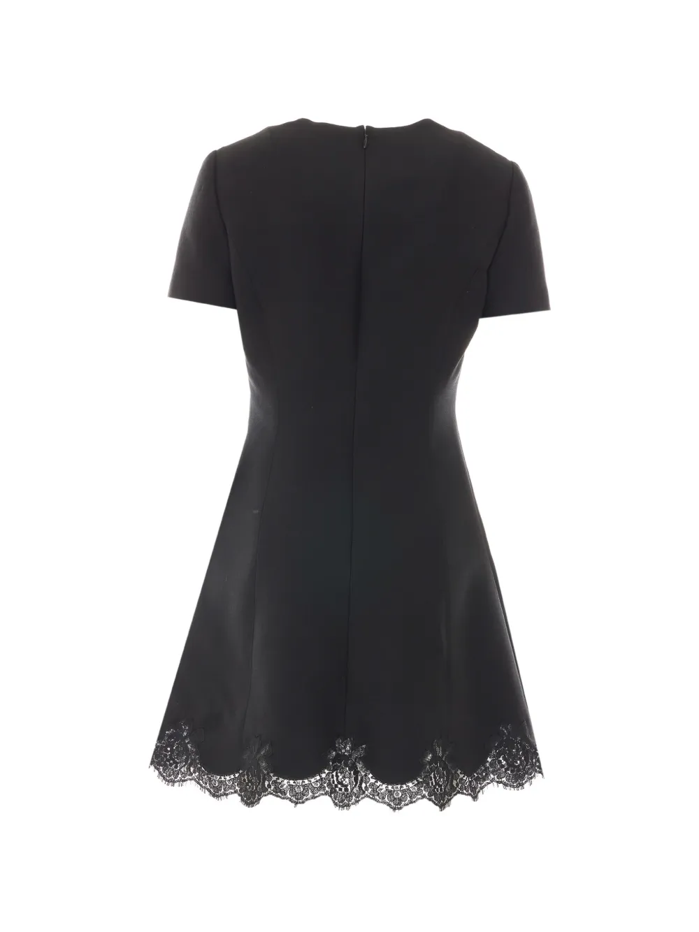 Valentino Garavani Mini-jurk met kant Zwart