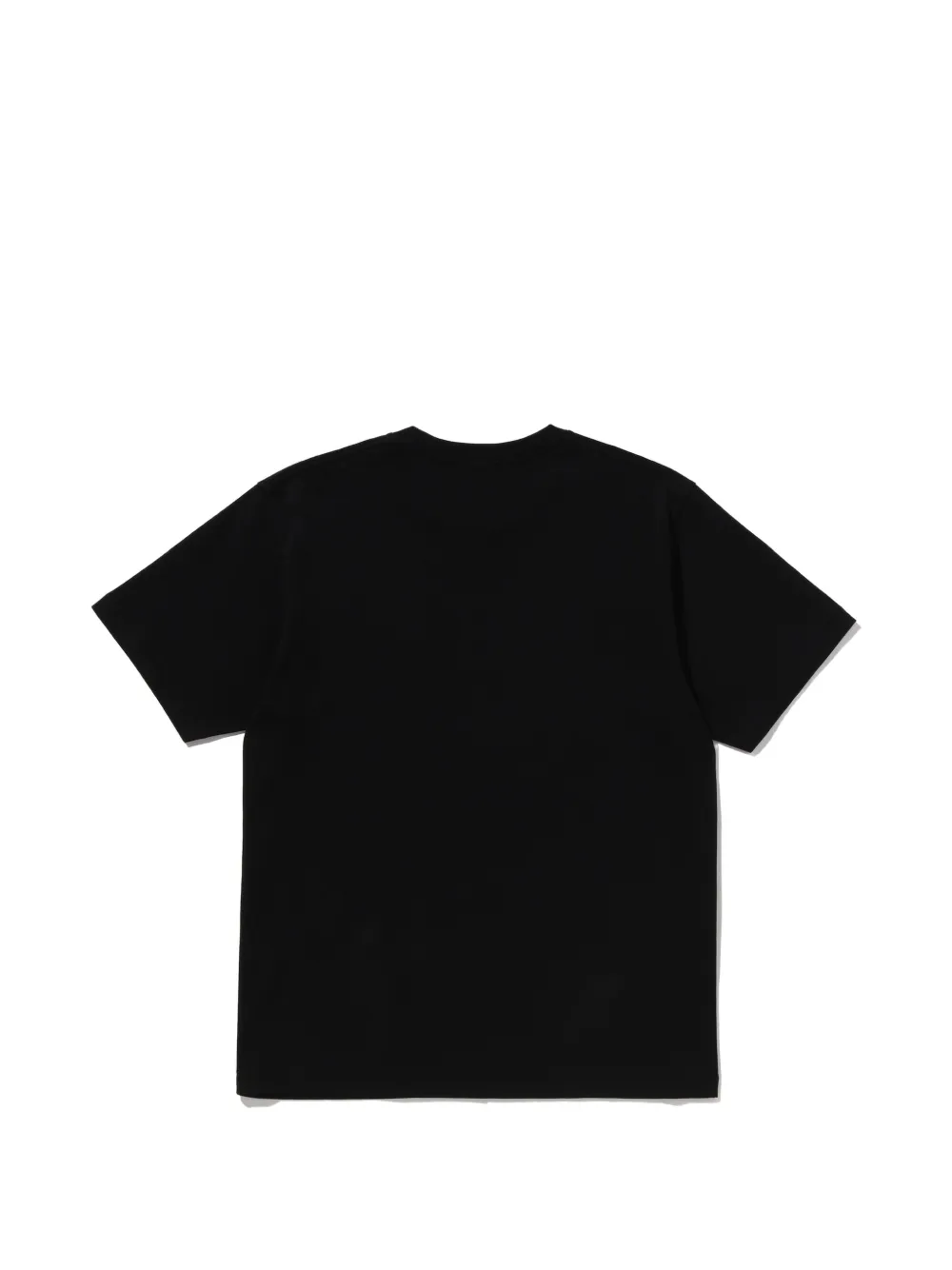 A BATHING APE Head T-shirt met bloemenprint Zwart