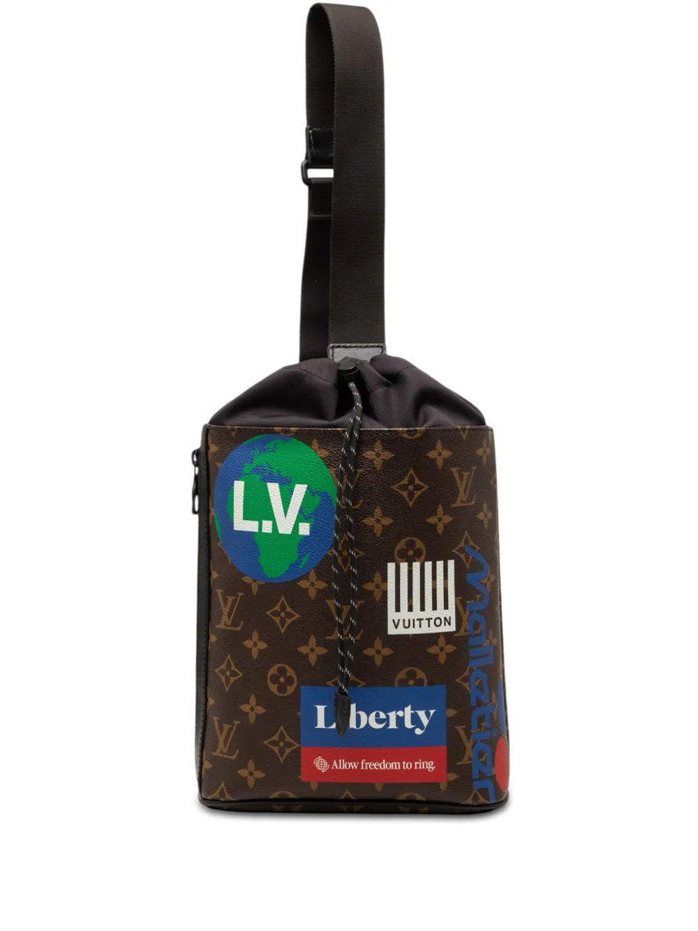 Louis Vuitton Pre-Owned 2019 Monogram Chalk Sling Umhängetasche - Braun