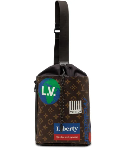 Louis Vuitton Pre-Owned 2019 Monogram Chalk Sling Bag crossbodytas