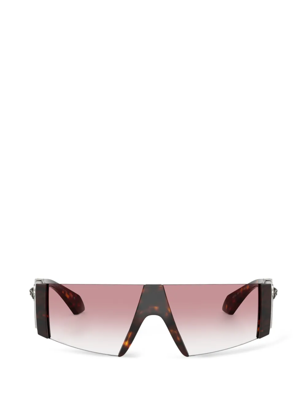 Versace Eyewear Medusa Biggie geometric-frame sunglasses - Marrone