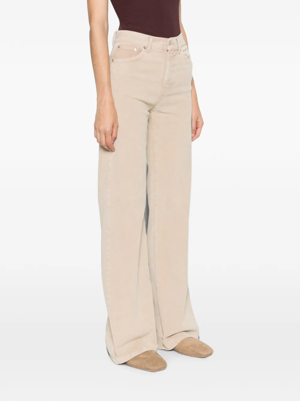 DONDUP Amber broek Beige