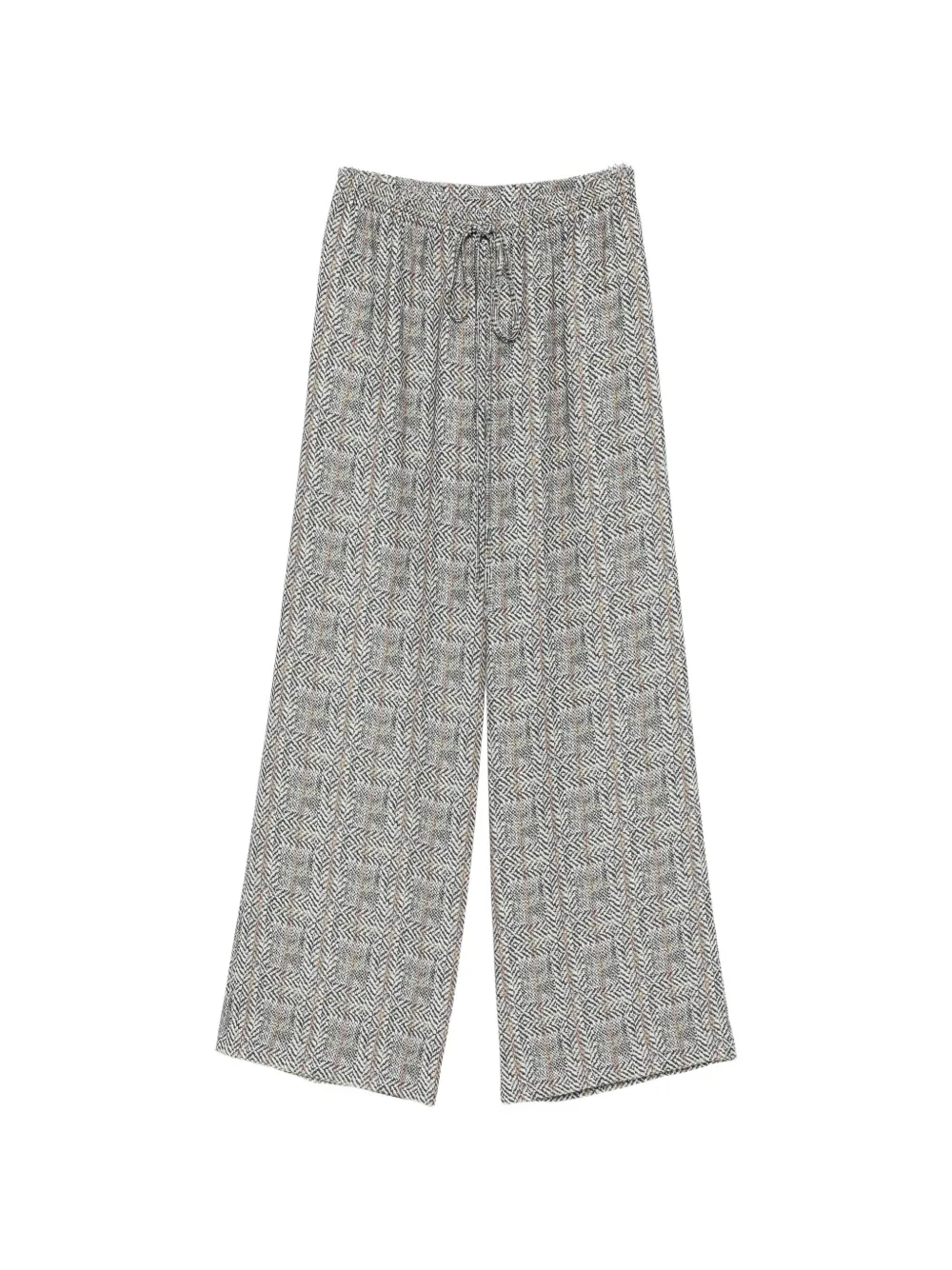 Ermanno Scervino chevron drawstring trousers