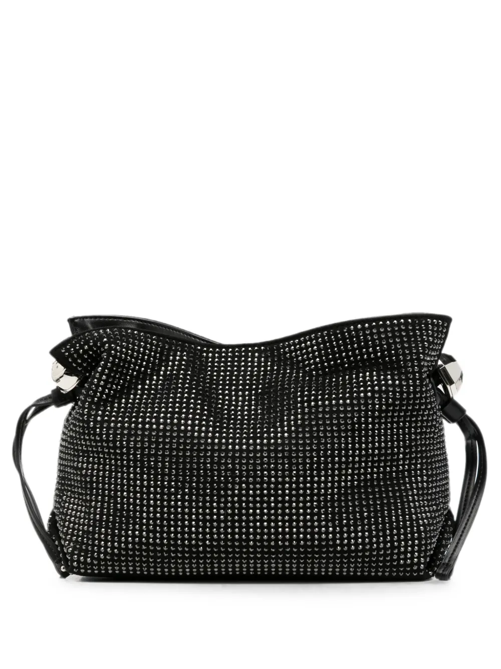 LIU JO crystal-embellished clutch bag - Schwarz