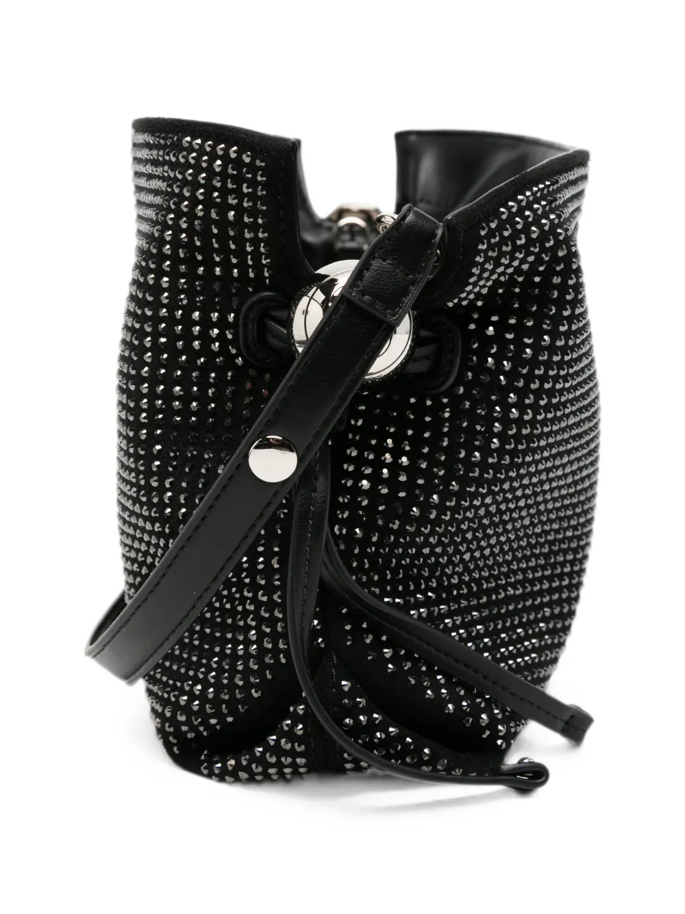 LIU JO Clutch verfraaid met kristallen Zwart