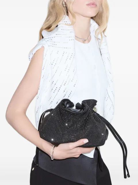 LIU JO small Riccy bag with rhinestones