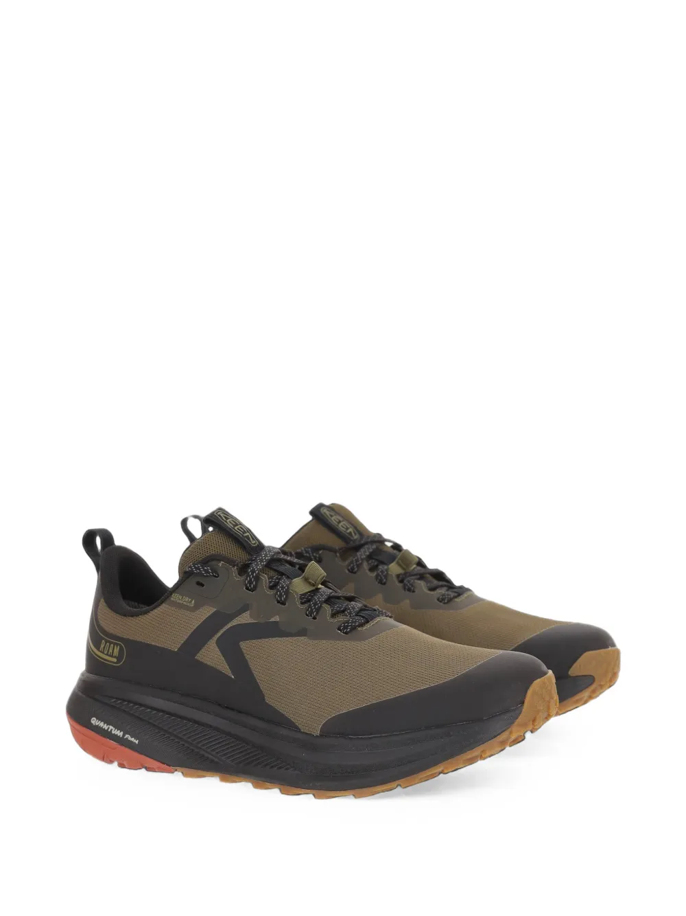 KEEN FOOTWEAR Roam low-top panelled sneakers Groen