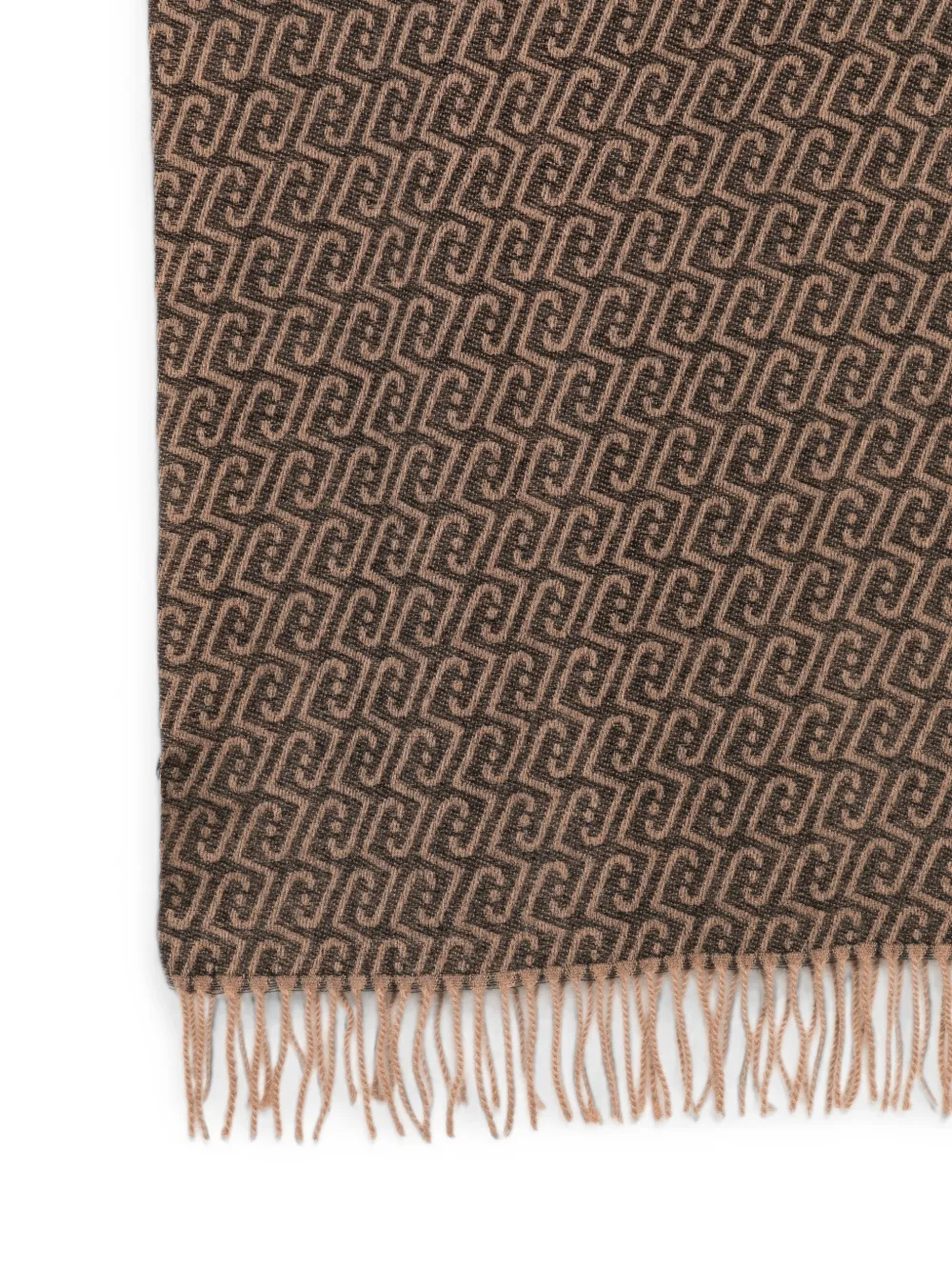 LIU JO Sjaal met monogram-print Bruin