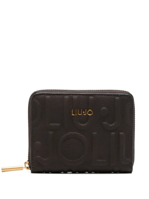 LIU JO logo-embossed zip-around wallet