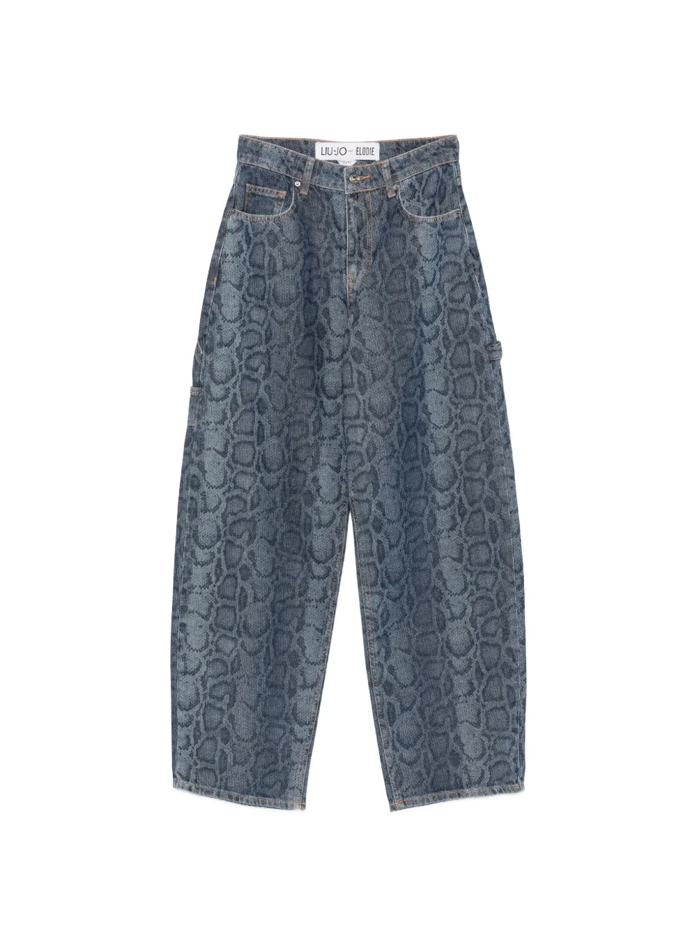 LIU JO x Elodie cotton jeans - Blau