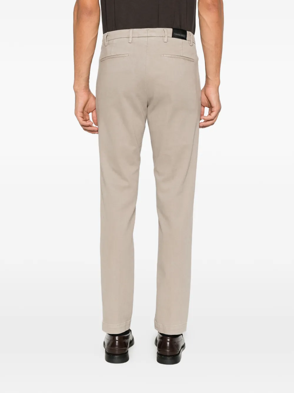 michael coal straight-leg chino trousers Beige