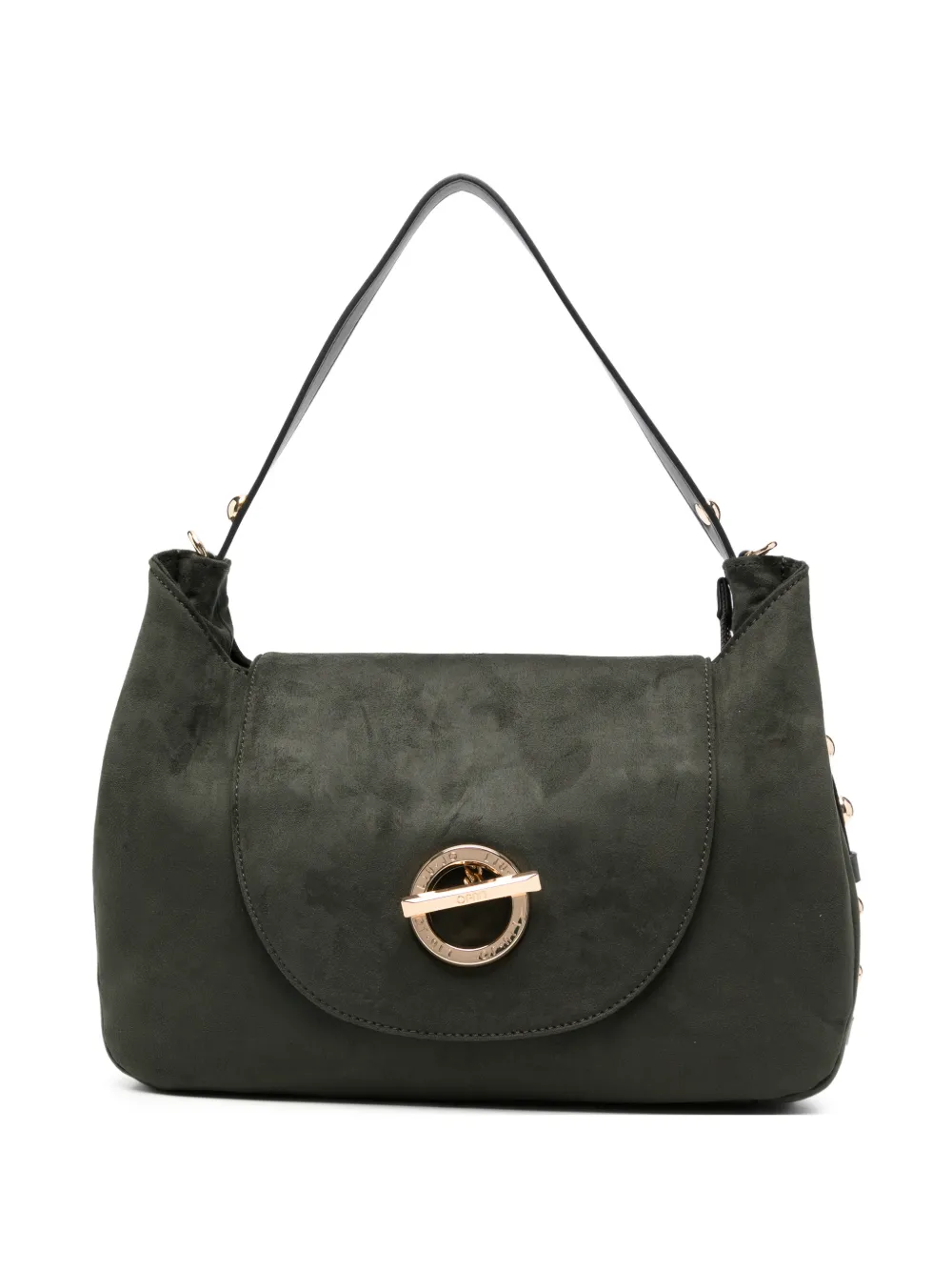 LIU JO studded faux-suede tote bag - Verde