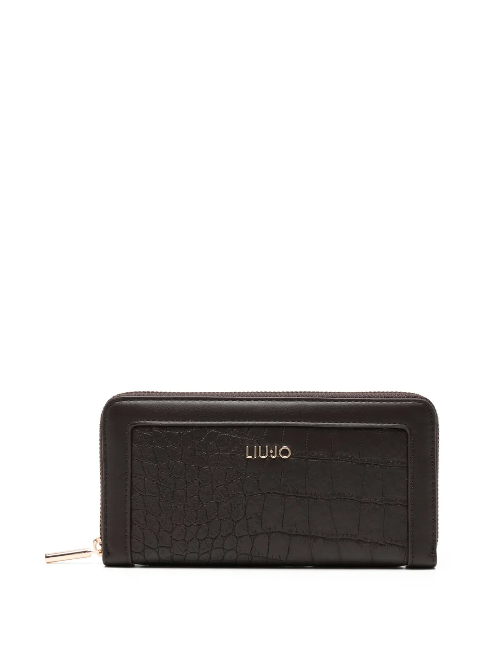 LIU JO zip-around wallet - Marrone