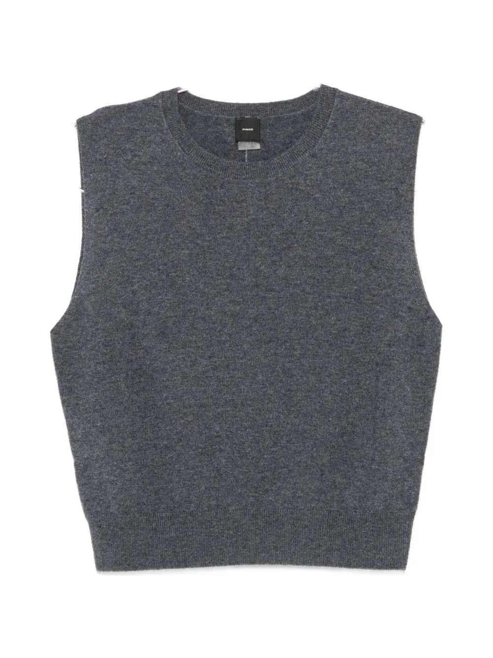 PINKO knit sleeveless sweater - Grau