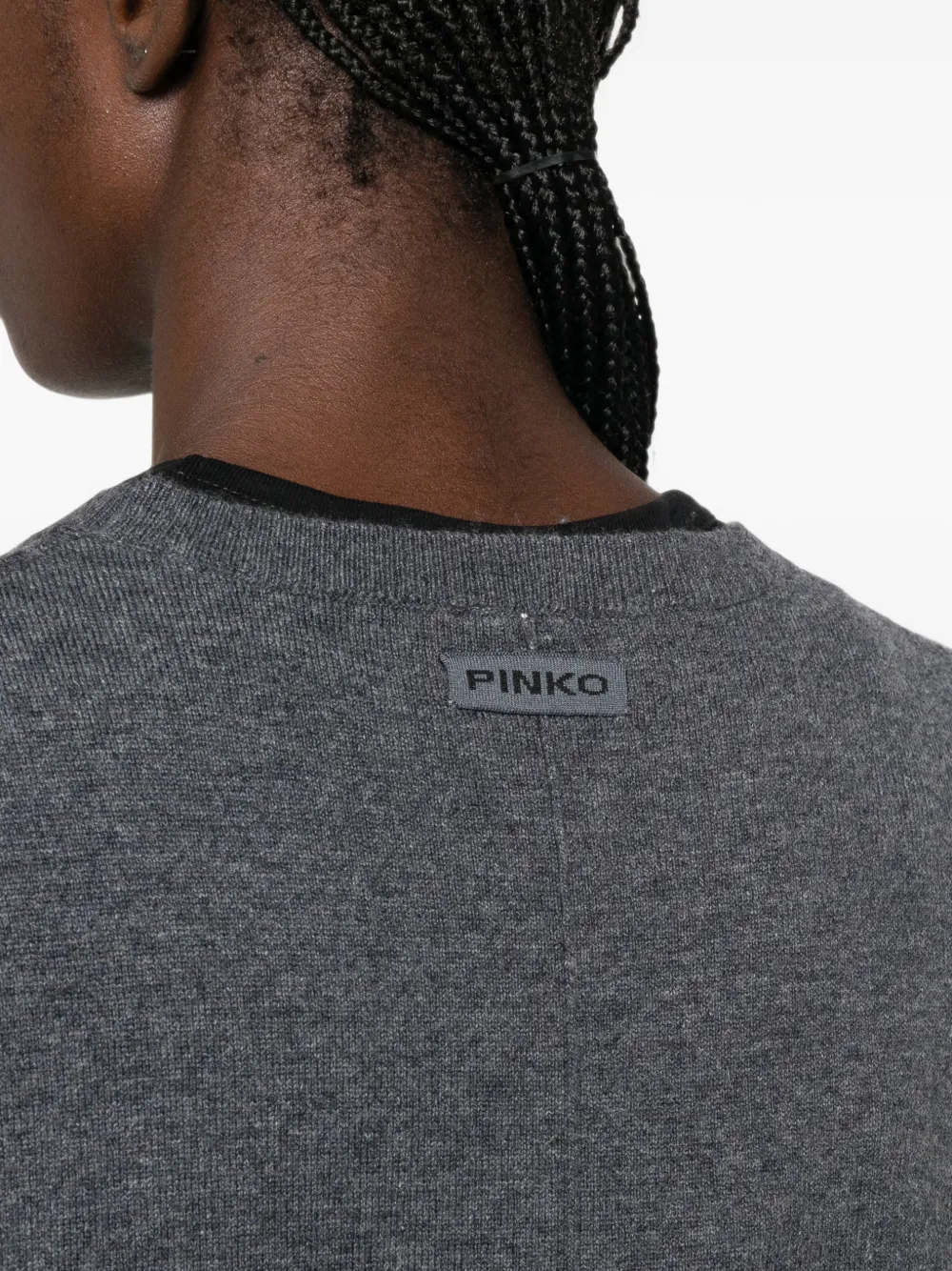 PINKO Mouwloze sweater Grijs
