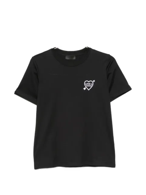 DONDUP embroidered-heart T-shirt