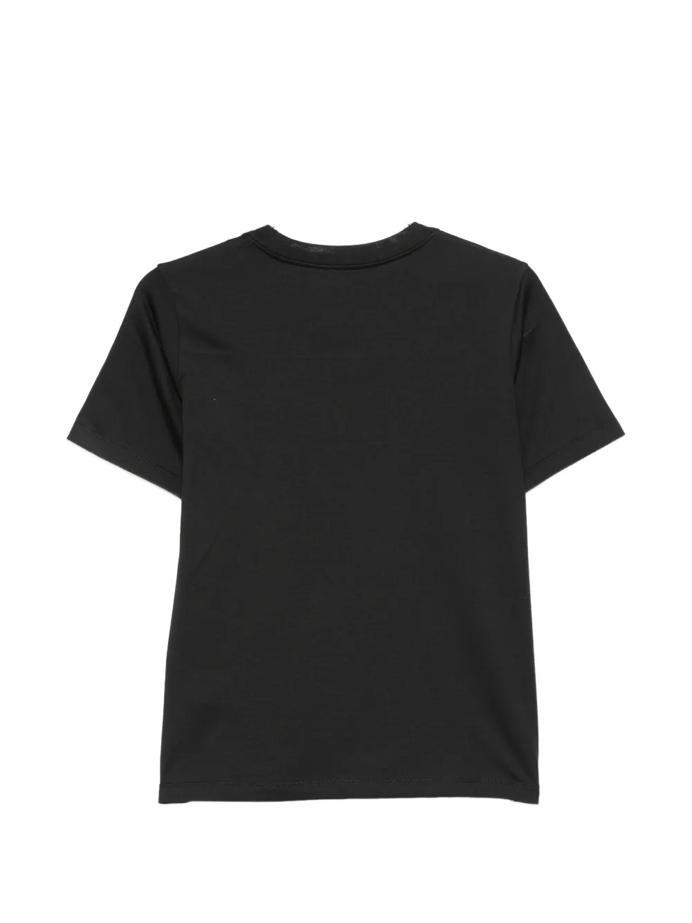DONDUP T-shirt met geborduurd hart Zwart