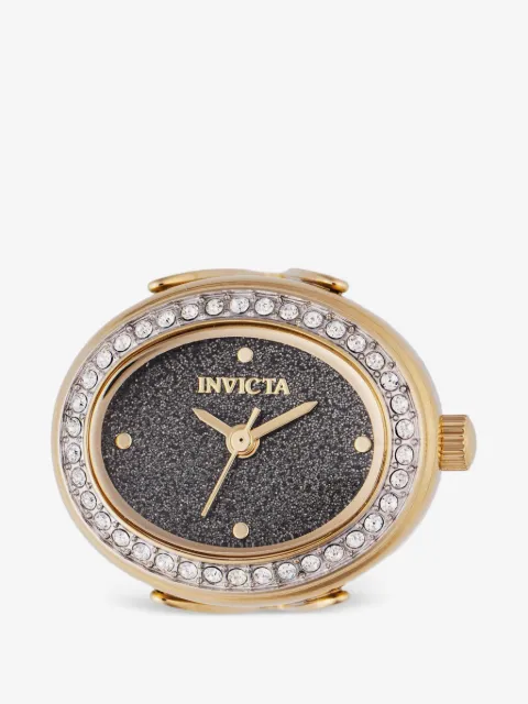 Invicta Mini Ring 20mm crystal-embellished oval  watch