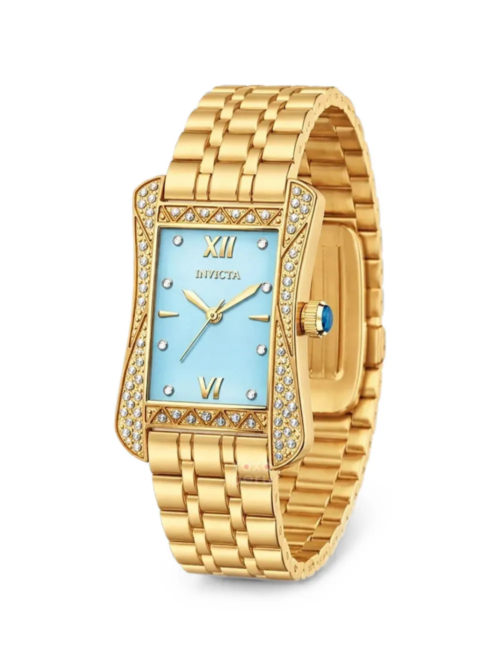 Invicta Wildflower crystal-embellished 26mm watch - Blu