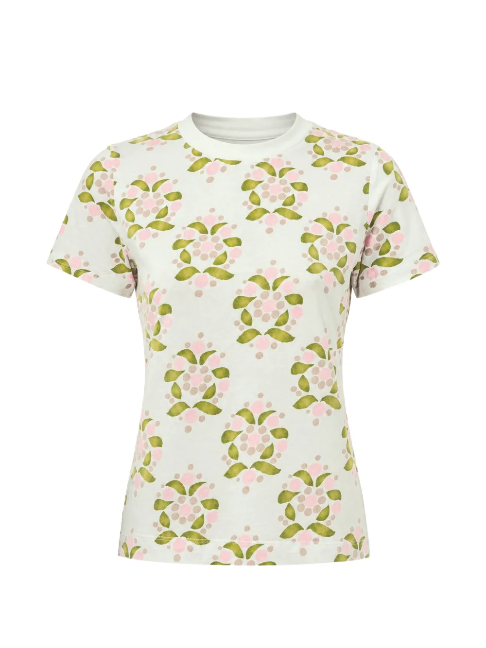 Cynthia Rowley floral-print T-shirt - Toni neutri
