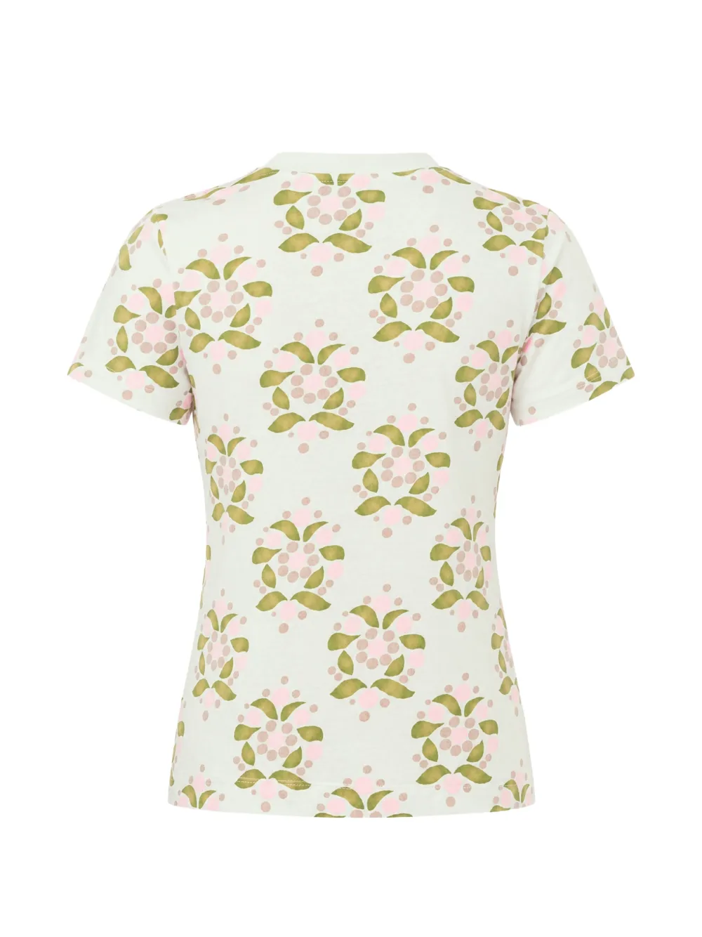 Cynthia Rowley T-shirt met bloemenprint Beige