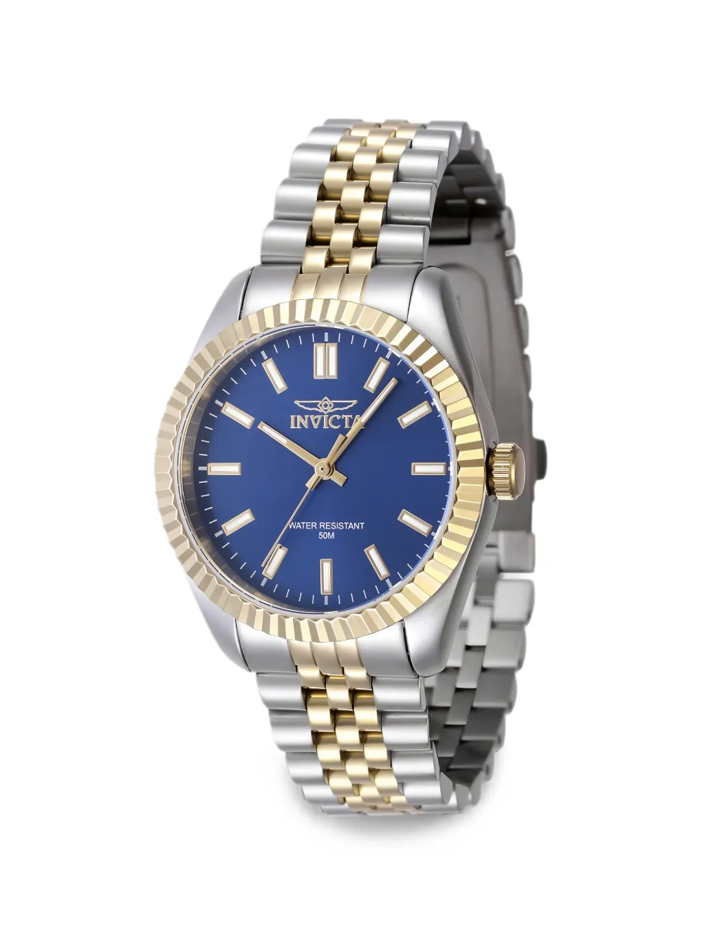 Invicta Specialty fluted bezel 36mm watch - Blu