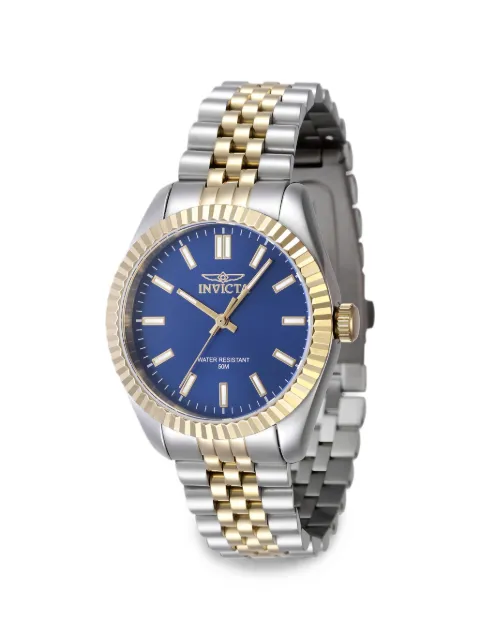 Invicta Specialty fluted bezel 36mm watch