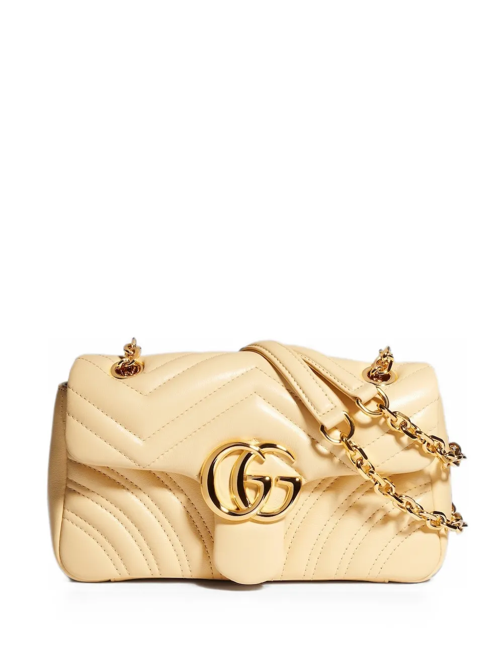 Gucci small GG Marmont matelassé shoulder bag - Neutrals