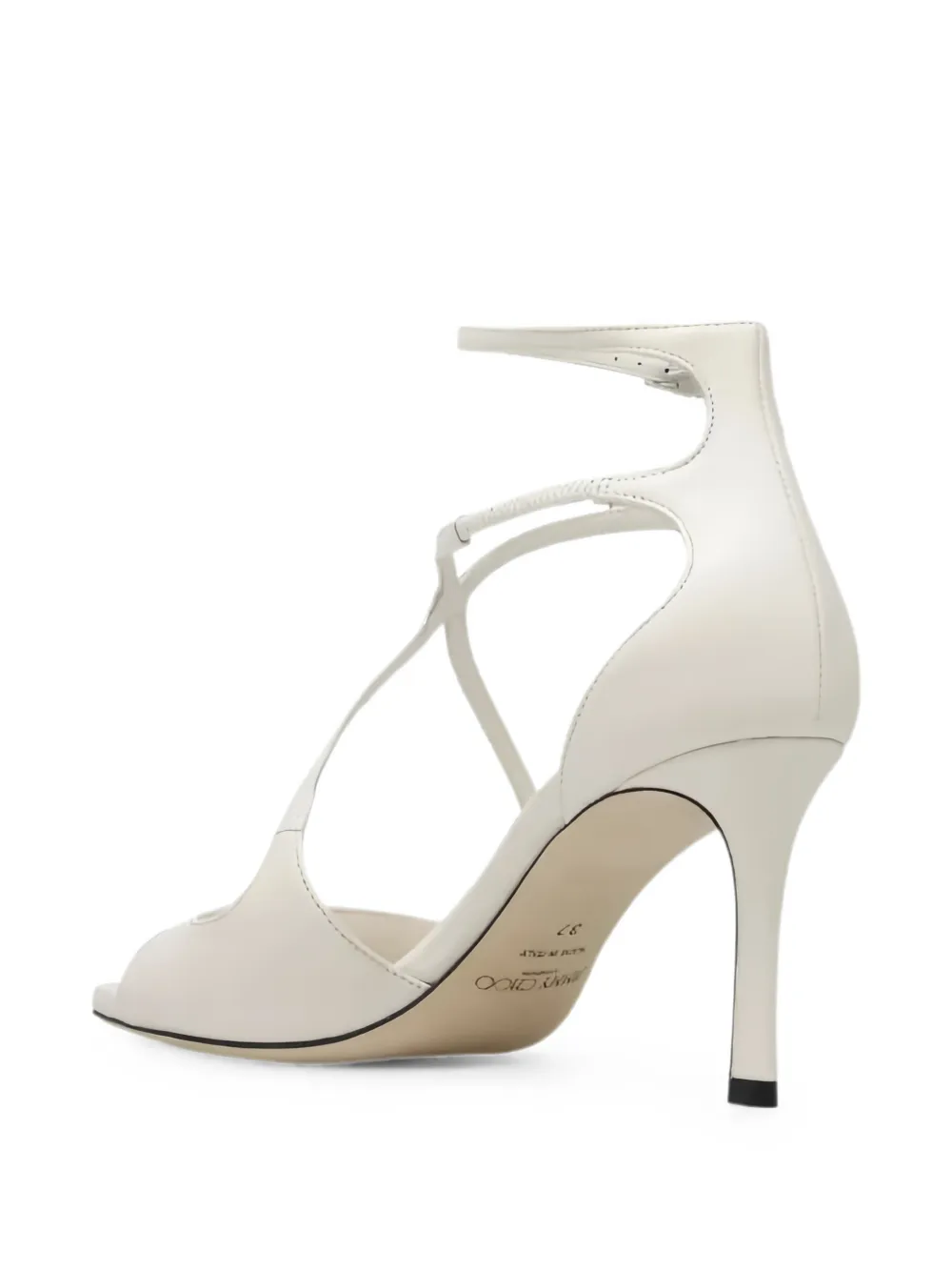 Jimmy Choo Azia strappy sandals Wit