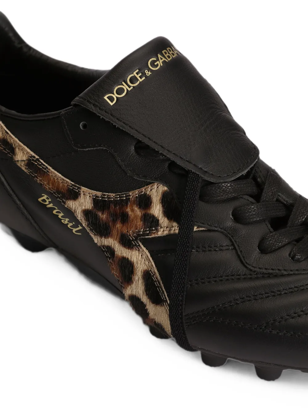 Dolce & Gabbana x Diadora leopard-print sneakers Zwart