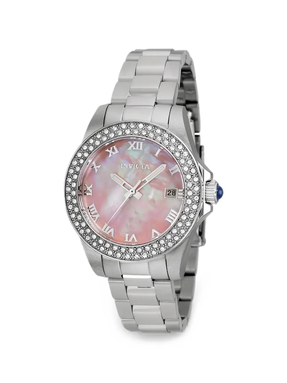 Invicta Angel crystal bezel 38mm watch - Rosa