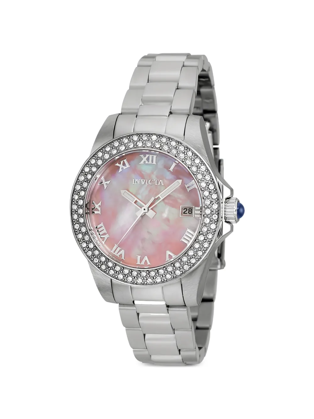 Invicta Angel crystal bezel 38mm watch - Rosa