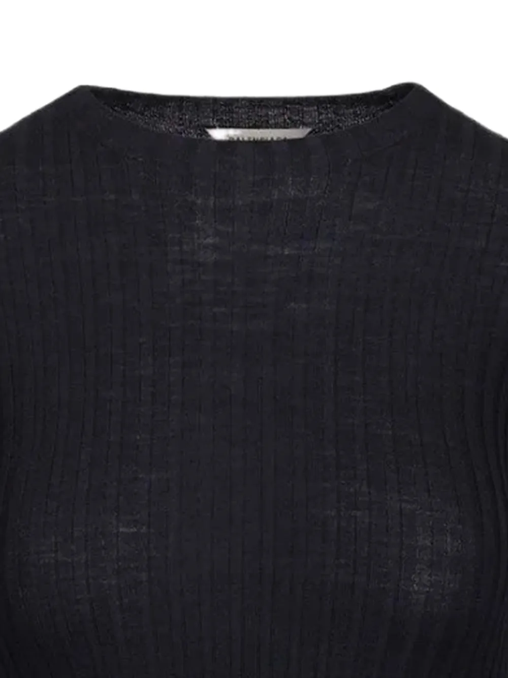 Balenciaga Ribgebreide naadloze trui Blauw