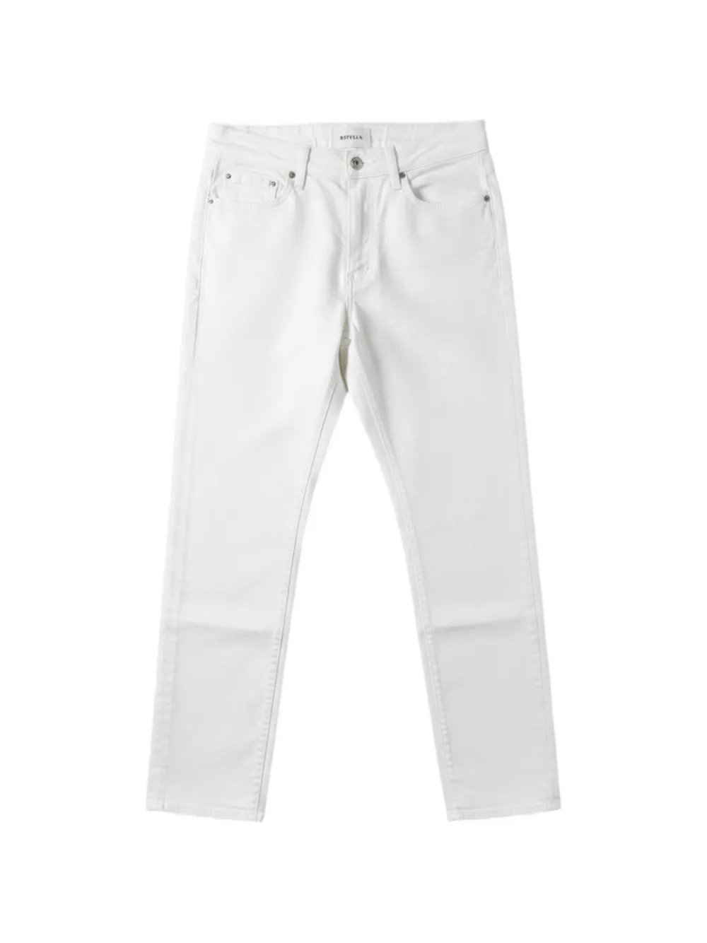 Siviglia Urbino Belt-loop Jeans In White