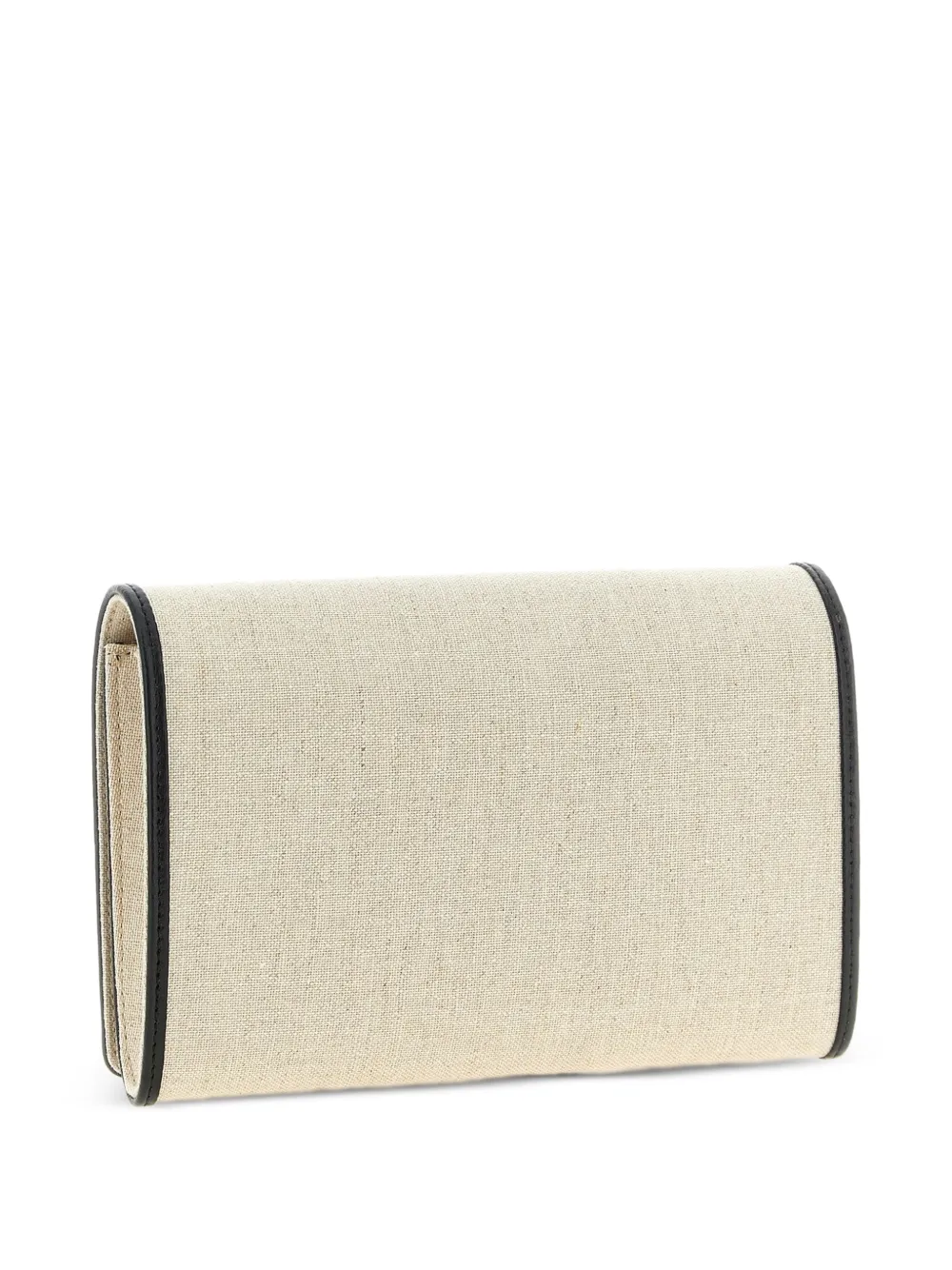 TOTEME T-Flap Envelope clutch Beige