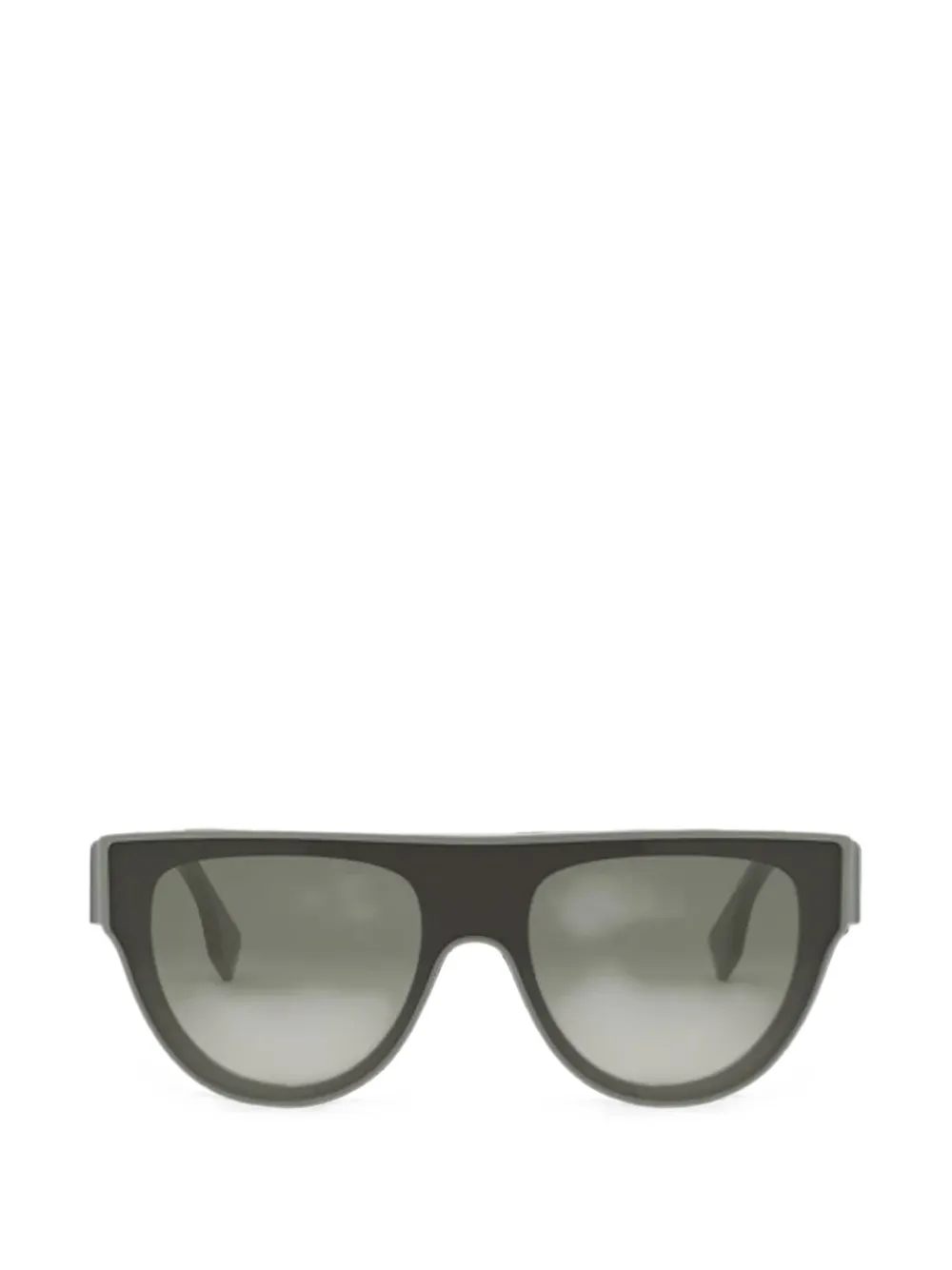FENDI geometric-frame sunglasses - Grün