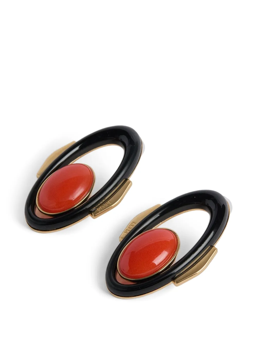 PUCCI L'alba Earrings in Gold, view 2