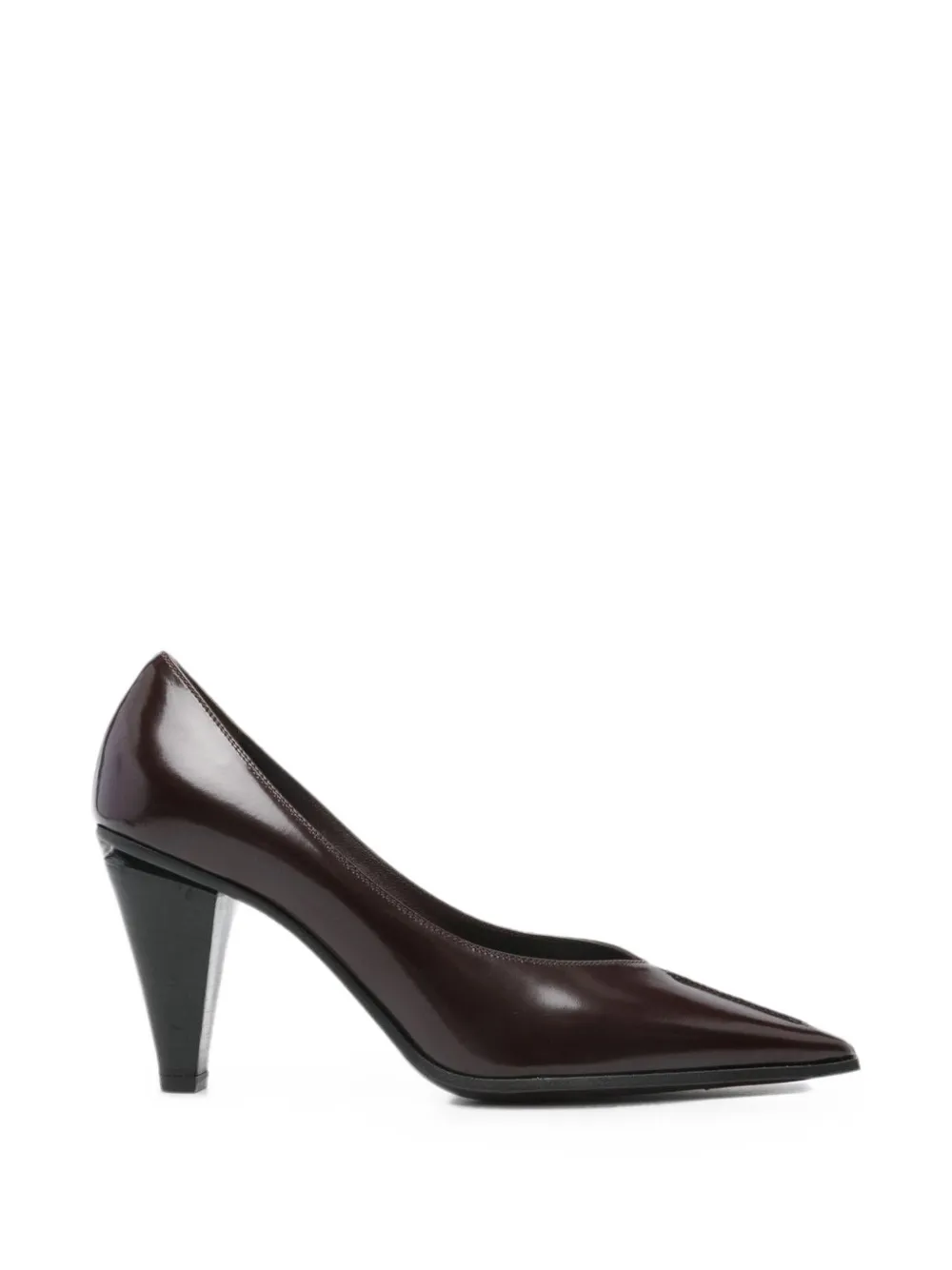 Roberto Festa pointed-toe leather pumps Rood