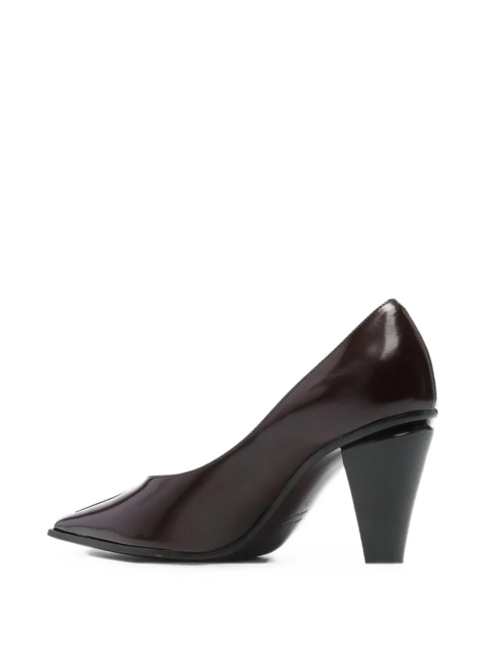 Roberto Festa pointed-toe leather pumps Rood