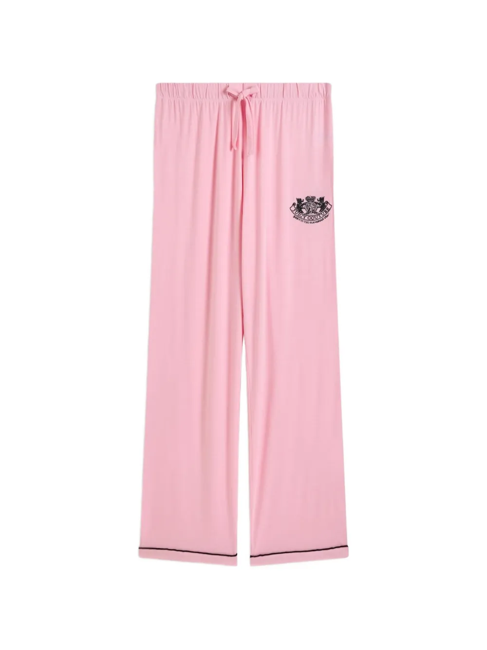 Juicy Couture Pyjama met wapenschild en logo Roze