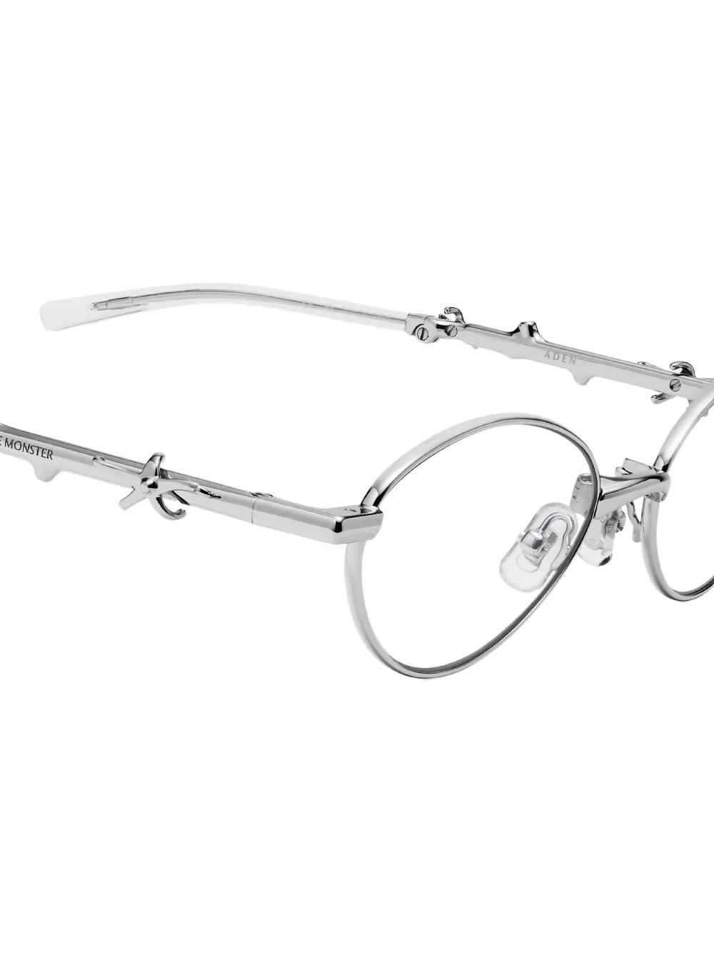 Gentle Monster Aden oval-frame glasses Zilver